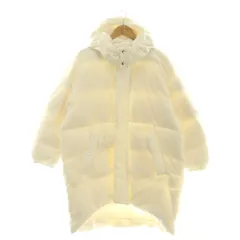 エンフォルド ENFOLD 25AW MONSTER COAT コート ダウン ジップアップ 36 ホワイト /HK ■OSのサムネイル