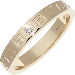 ブルガリ 指輪 K18YG ダイヤ1P(0.04ct) ビーゼロワンリング ブルガリブルガリダブルロゴリング AN854462 342942のサムネイル