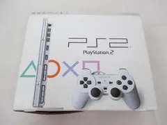  中古品 ゲーム プレイステーション2 PS2 本体 SCPH-75000 ホワイト 動作品 箱・メモリーカード・周辺機器付きのサムネイル