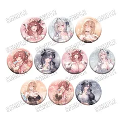【予約】【新品】アズールレーン 描き下ろし缶バッジコレクション お風呂あがりver. 10個入り1BOX【正規品】のサムネイル