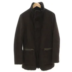 シーケーカルバンクライン ck Calvin Klein コート L 茶 ブラウン ハイネック /SC ■ECF005のサムネイル