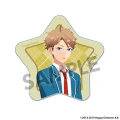 【予約】【新品】あんさんぶるスターズ！！追憶セレクション『チェックメイト』 アクリルバッジ vol.2 鳴上 嵐【正規品】のサムネイル