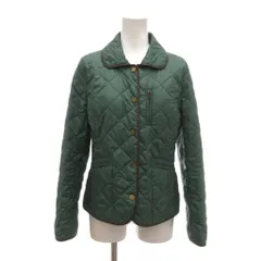 マッキントッシュフィロソフィー MACKINTOSH PHILOSOPHY キルティングジャケット 中綿 ラウンドカラー ハーフ丈 36 緑 グリーン /NU ■ECF006のサムネイル