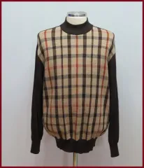 DAKS/グレー ハイネックニット/95サイズ/グッドポーズ ヴィンテージ(D-2)のサムネイル