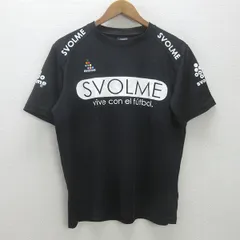 g■スボルメ/SVOLME サッカー/フットサル ドライTシャツ【M程度】黒/men's/23【中古】■のサムネイル