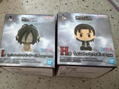 進撃の巨人 一番くじ ちょこのっと フィギュア コンプ リヴァイ - メルカリ