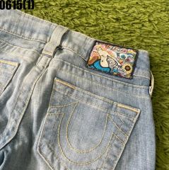 希少✨ mucha cha ムチャチャ セミフレアデニムパンツ バンビ とんすけ