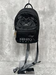 KENZO 켄조 타이거 자수 미니 배낭 배낭 데이 팩 가방 sizeF / 블랙 ■■◎ 여성