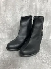 Re:getA リゲッタ 日本製 サイドジップ ショート ブーツ sizeL 24〜24.5ｃｍ/黒 ■■ レディースのサムネイル