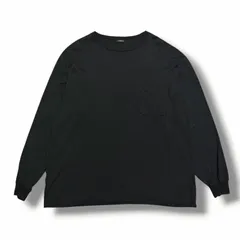COMOLI サマーウール 長袖Tシャツ カットソー 長袖 カットソー コモリ B01-05015 ブラック 3 （18531M）のサムネイル