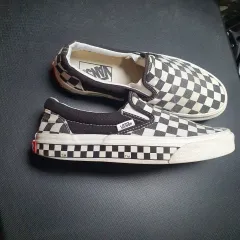 VANS サイドウォール チェッカーボード スリッポン スニーカー 230mmのサムネイル