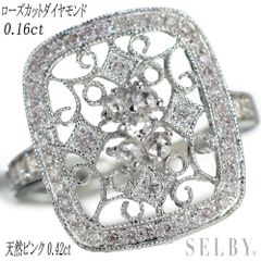 K18WG ダイヤモンド リング 2.42ct ピンキー フルエタニティ パヴェ 