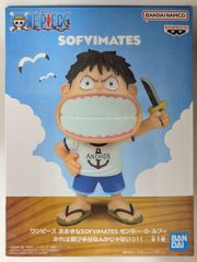 BANDAI SPIRITS 대형 SOFVIMATES 원피스 원숭이·D·루피 오레는 놀이 절반 뭔가 아니야!!