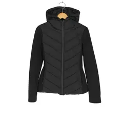 ザラ ZARA コントラストパフジャケット レディース  M