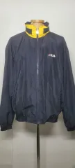 FILA フィラ ネイビ/イェロー ウィンドブレーカー ジャケット 95のサムネイル