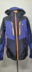 FILA フィラ ウィンドブレーカー ジャケット ブルー ブラック100のサムネイル