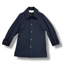 参考上代159840円 VISVIM  HERGE COAT(VTG TWEED)  エルジエコート ハーフコート ウールツイード ビズビム 0116205013013 ネイビー 1 （85433A）のサムネイル