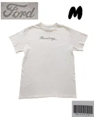 MJ00504　フォード（Ford）マスタング（Mustang）ベージュTシャツMのサムネイル