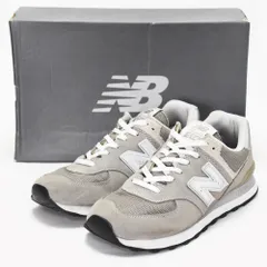 NEW BALANCE 574 ニューバランス スニーカー グレー メンズ 26.5cm ML574EGG