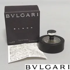 未使用?★BVLGARI BLACK Eau de Toilette 5ml 香水 ブラック オードトワレ ブルガリ★のサムネイル