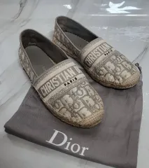 ディオール Dior グランヴィル 225 エスパドリーユ レディース ストーン グレー スニーカー 靴 運のサムネイル