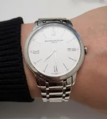 ボーム＆メルシエ 23年式 クラシマ 42mm メンズ リスト ブレスレット スチールのサムネイル