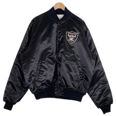 ChalkLine RaidersスタジャンブラックLサイズ 90sヴィンテージ - メルカリ