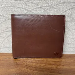 【極美品】ヴァレンティノ ガラヴァーニ 二つ折り財布 Vロゴ ブラウン レザーのサムネイル
