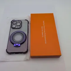 KATHY TECH iPhone用ケース アイフォン　apple　パープル スタンド付　未使用【11】 スマホケース iPhoneケース 保護カバー 携帯ケースのサムネイル