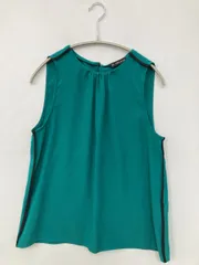 ZARA BASIC ザラベーシック ノースリーブ USA M グリーン レディースのサムネイル