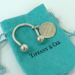 Tiffany & Co. アンカー キーリングsilver925 美品】ティファニー アンカー キーリング シルバー 925 ビンテージ