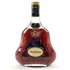 06】ヘネシー XO Hennesy xo 金キャップ・クリアボトルF0031 - メルカリ