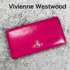 Vivienne Westwood ACCESSORIES ヴィヴィアンウエストウッド 長財布 本革 レザー ピンク系 オーブのサムネイル