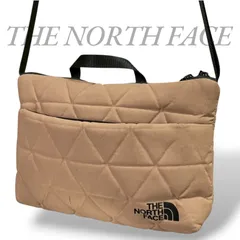 【MY0754】THE NORTH FACE ザノースフェイス ポーチ ユーティリティ ジオフェイス ブラウン ハンドバッグ ショルダーバッグ 2wayのサムネイル