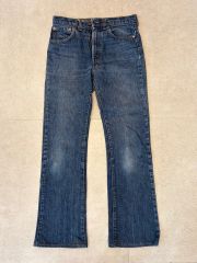 70s Levi's 517 デニムパンツ 黒カン 66後期 ボタン裏2 濃紺 - メルカリ
