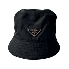 プラダ PRADA トライアングルロゴ バケットハット 帽子 2HC137 ♯S レディースのサムネイル