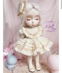 アルビノ☆アイシードール【ぴよdollꕤ.プラチナライン】ネオサイズ