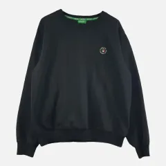 BENETTON ベネトン ブラック マン スウェット XL N2851のサムネイル