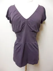 606D21◆adidas◆ステラ◆デザイントップス◆茶色◆Ｍサイズ◆アディダスのサムネイル