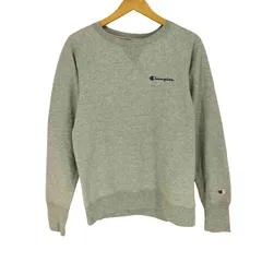 チャンピオン Champion 前Vガゼット フロントプリントクルーネックスウェット メンズ  L