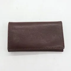 ヴァレンティノ キーケース レザー 三つ折り 6連 イタリア製 ブランド 小物 メンズ ブラウン VALENTINO 【中古】のサムネイル