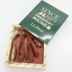 エルエルビーン レザー パスケース IDカードホルダー カードケース ブランド 小物 メンズ ブラウン L.L.Bean 【中古】のサムネイル