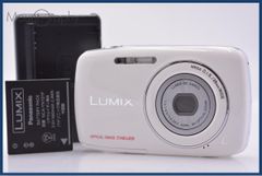 LUMIX DMC-S2ホワイト コンパクトデジタルカメラ中古動作美品 - メルカリ