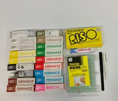 RISO プリントゴッコ 消耗品 インク ランプ ペン 原稿用紙 ハガキサイズ 日本製【k1592】のサムネイル