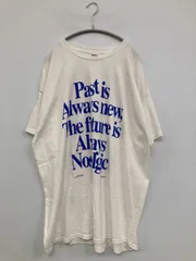 RNA アールエヌエー Tシャツ/カットソー M ホワイト 前面プリント バックプリント ミドル丈 半袖 クルーネック(丸首) メンズ レディースのサムネイル