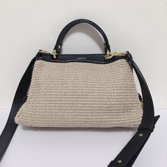エムミーエメオリジナルバックルロゴバスケットバッグ black | Mercari