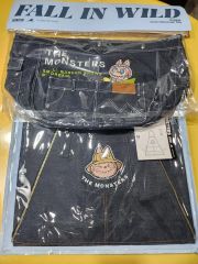CUNE ウォッシュ加工 ワッペン付 デニム トートバッグ Мサイズ 日本製