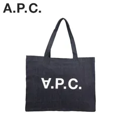 【土日限定10％OFFセール実施中】 A.P.C. アーペーセー トートバッグ メンズ レディース デニム DANIELA COCSX-M61446のサムネイル