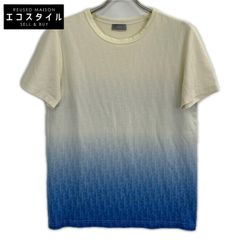 未使用級✨️ディオール オブリーク総柄 パイル生地 Tシャツ L - メルカリ