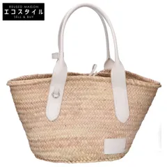 J&MDavidson　ジェイアンドエムデヴィッドソン　BASKET M バスケット ラフィア/レザー かごバッグのサムネイル